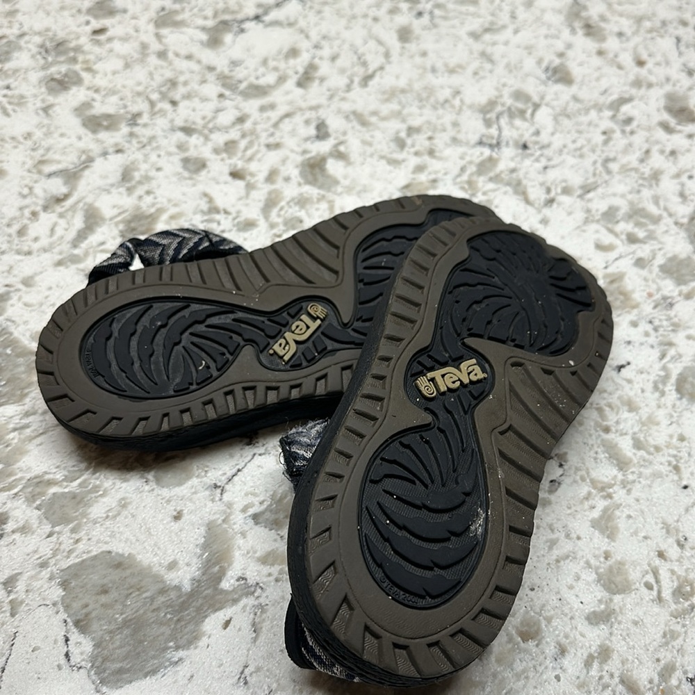 Men’s Teva Sandals Size 7M Black - Picture 3 of 4